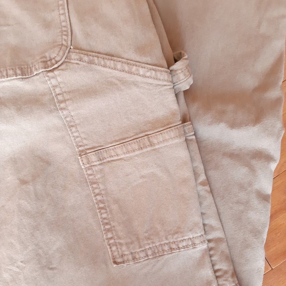 American Eagle High Rise Straight Carpenter Style Jeans size 12 - Picture 7 of 14